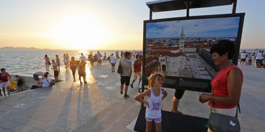Izložba “National Geographic – Hrvatska iz zraka” na zadarskoj rivi