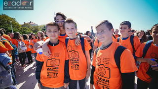 #ZDBT2017: Snimanje Milenijske fotografije košarkaške lopte na Pozdravu suncu #ZDBT2017: Snimanje Milenijske fotografije košarkaške lopte na Pozdravu suncu