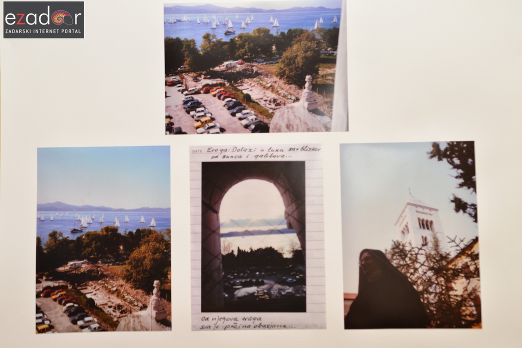 Otvorena izložba fotografija “Pogled iz samostana Benediktinki sv. Marije u Zadru” pok. Asje Benedikte Perinčić