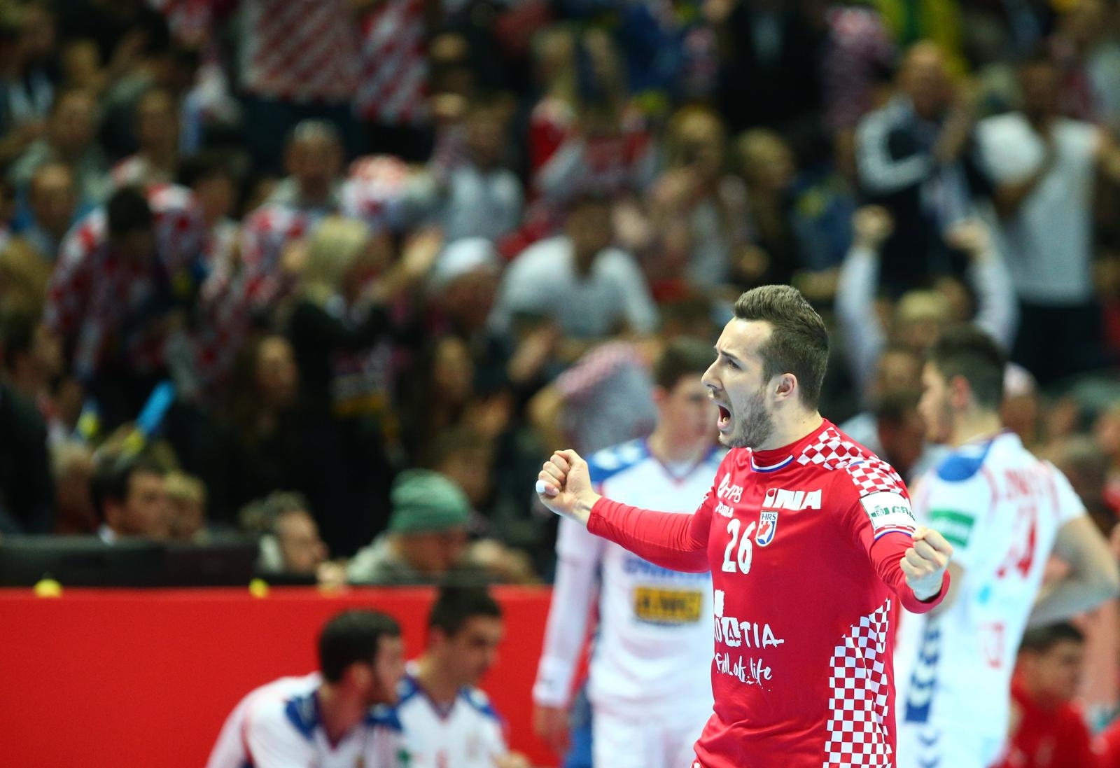 Spaladium Arena, Split – Europsko rukometno prvenstvo, skupina A, 1. kolo, Hrvatska – Srbija 32-22. Spaladium Arena, Split – Europsko rukometno prvenstvo, skupina A, 1. kolo, Hrvatska – Srbija 32-22.