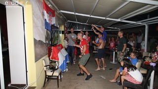 Bibinje: Navijanje za Vatrene i fešta nakon pobjede nad Engleskom