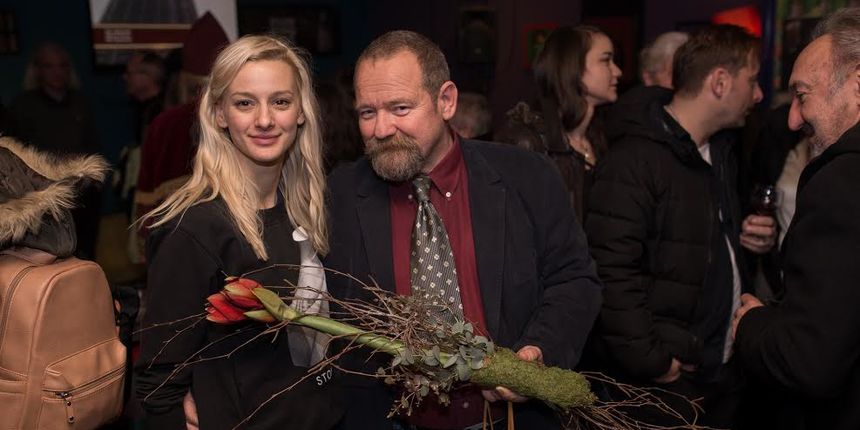 Petra Kurtela i Ljubo Zečević nakon premijere Ionescovih “Instrukcija”