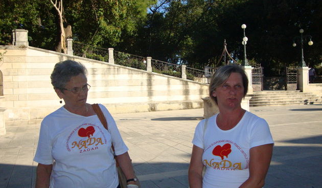 Udruga Nada u akciji prikupljanja infektivnog otpada u Zadru, foto: M. Jerak