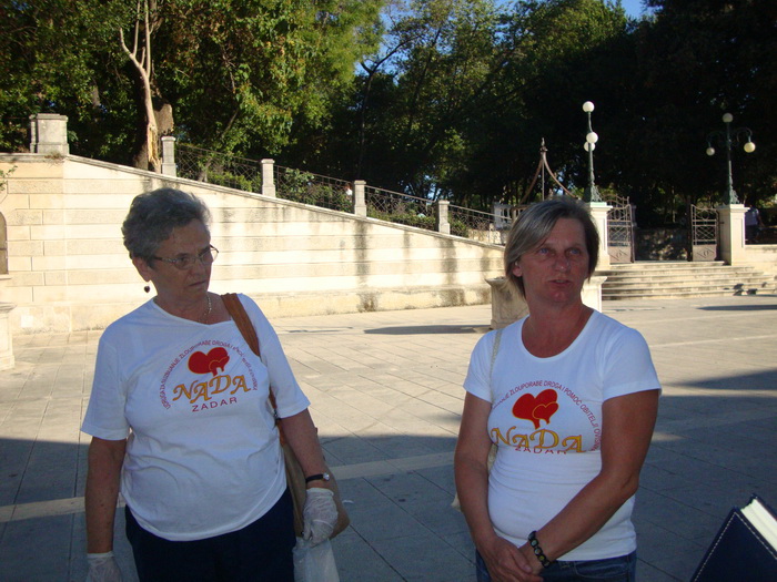 Udruga Nada u akciji prikupljanja infektivnog otpada u Zadru, foto: M. Jerak