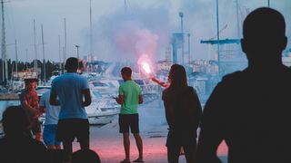 JK Uskok: Proslava olimpijskog zlata Fantele i Marenića
