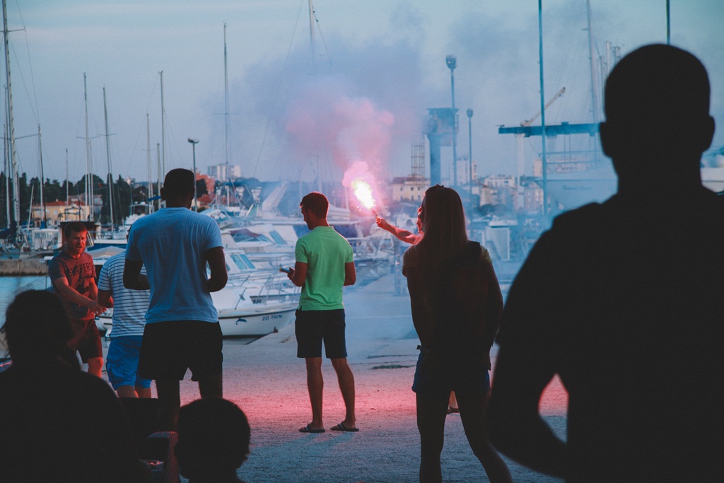 JK Uskok: Proslava olimpijskog zlata Fantele i Marenića