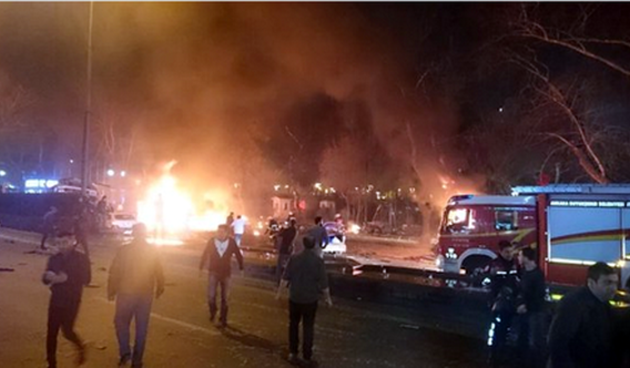 Ekplozija u Ankari. Foto: twitter