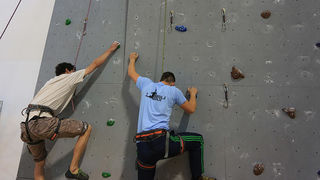 Bibinje: Natjecanje u sportskom penjanju na umjetnoj stijeni, foto: Leo Banić