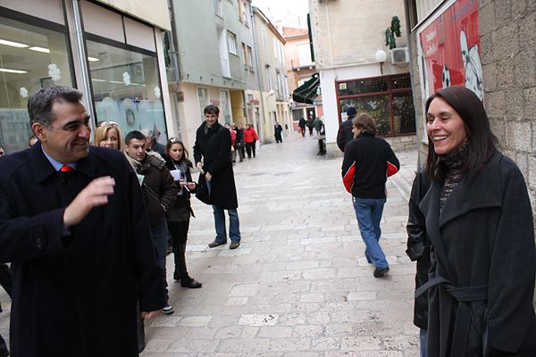 Nadan Vidošević u Zadru Nadan Vidošević u Zadru