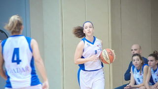 A-1 liga, 4. kolo: ŽKK Zadar – ŽKK Pula 78-40. Gloria Sikirić. Foto: Iva Perinčić A-1 liga, 4. kolo: ŽKK Zadar – ŽKK Pula 78-40. Gloria Sikirić. Foto: Iva Perinčić