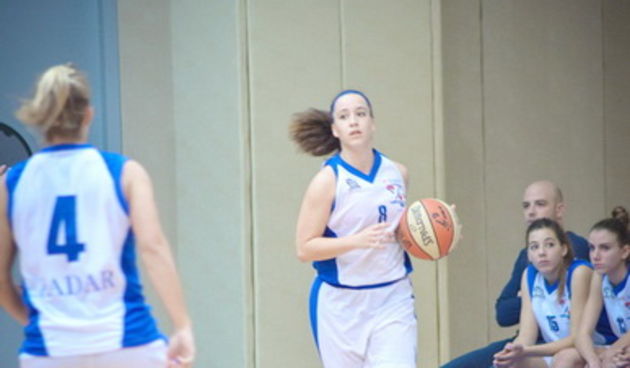 A-1 liga, 4. kolo: ŽKK Zadar – ŽKK Pula 78-40. Gloria Sikirić. Foto: Iva Perinčić