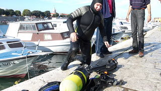 Ronilacki klub Sv. Roko – čišćenje, uvala Jazine, foto: Leo Banić