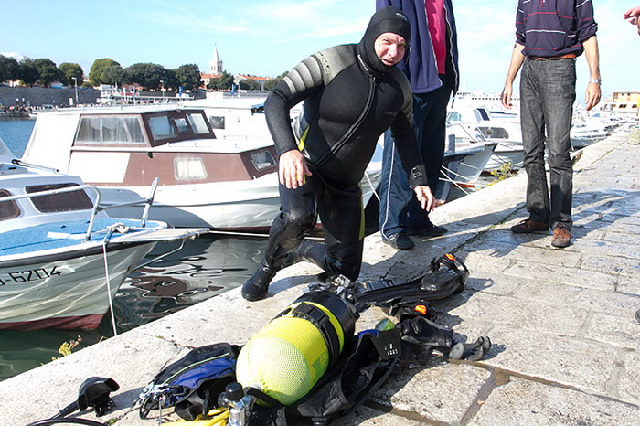 Ronilacki klub Sv. Roko – čišćenje, uvala Jazine, foto: Leo Banić