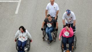 Zadar: Start najbrojnije svjetske utrke Wings For Life World Run, Photo: Dino Stanin/PIXSELL Zadar: Start najbrojnije svjetske utrke Wings For Life World Run, Photo: Dino Stanin/PIXSELL