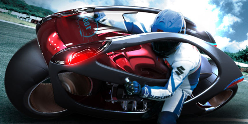 Hyundai Concept Motorcycle / yankodesign.com Hyundai Concept Motorcycle / yankodesign.com
