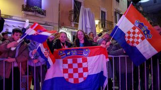 Doček rukometaša u Zadru Doček rukometaša u Zadru