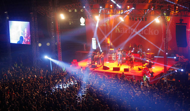 Halid Bešlić i Crvena Jabuka u Zadru (foto:Saša Čuka