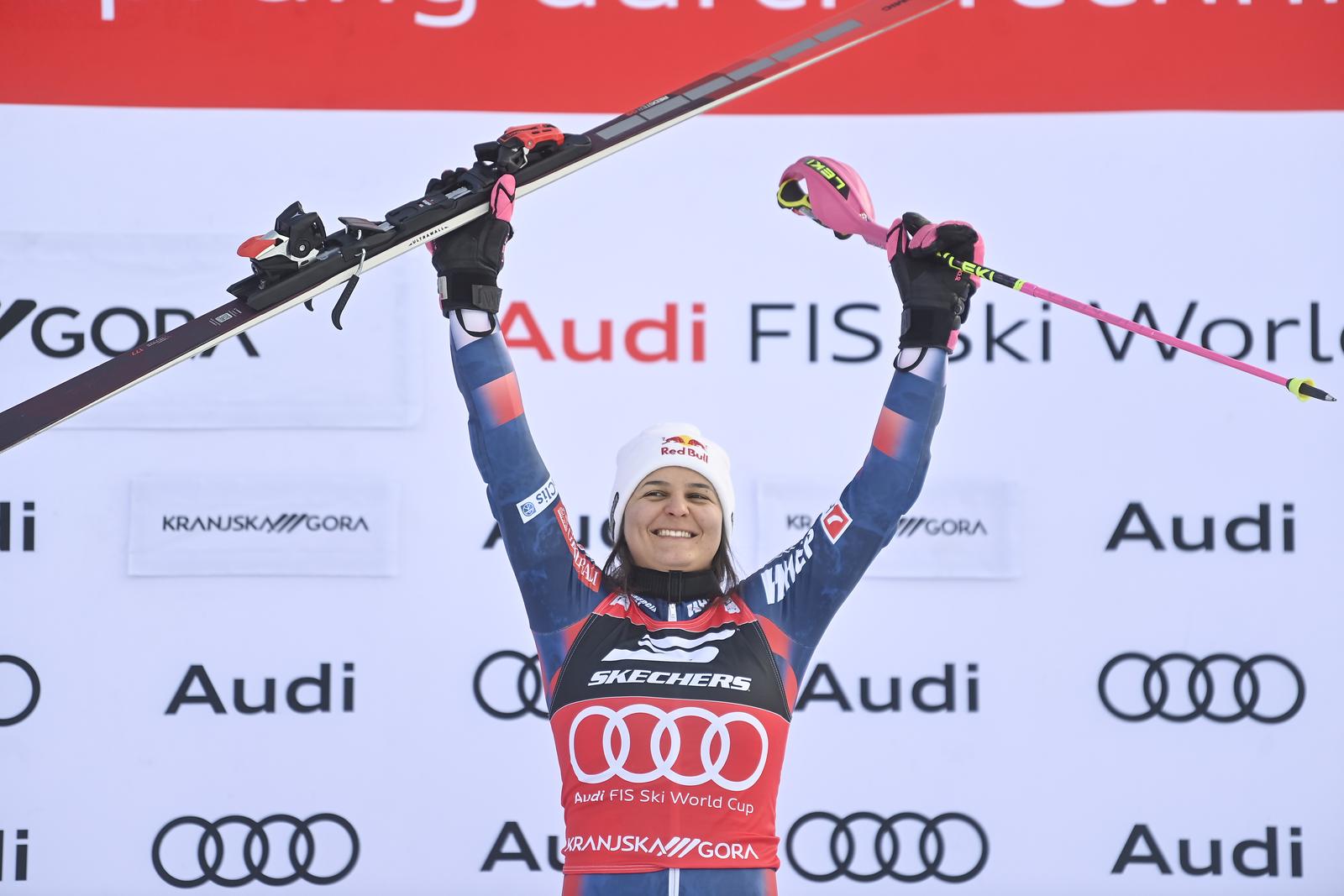 Zrinka Ljutić pobjedica je slaloma u Kranjskoj Gori Zrinka Ljutić pobjedica je slaloma u Kranjskoj Gori