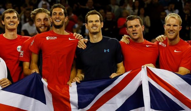 Andy Murray, Britanska Davis Cup reprezentacija, foto: Telegraph Sport ‏@TelegraphSport