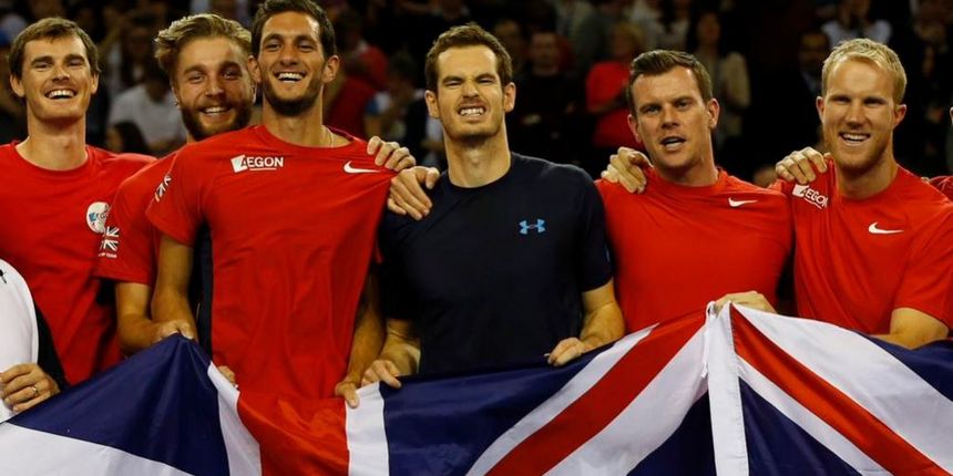 Andy Murray, Britanska Davis Cup reprezentacija, foto: Telegraph Sport @TelegraphSport Andy Murray, Britanska Davis Cup reprezentacija, foto: Telegraph Sport @TelegraphSport