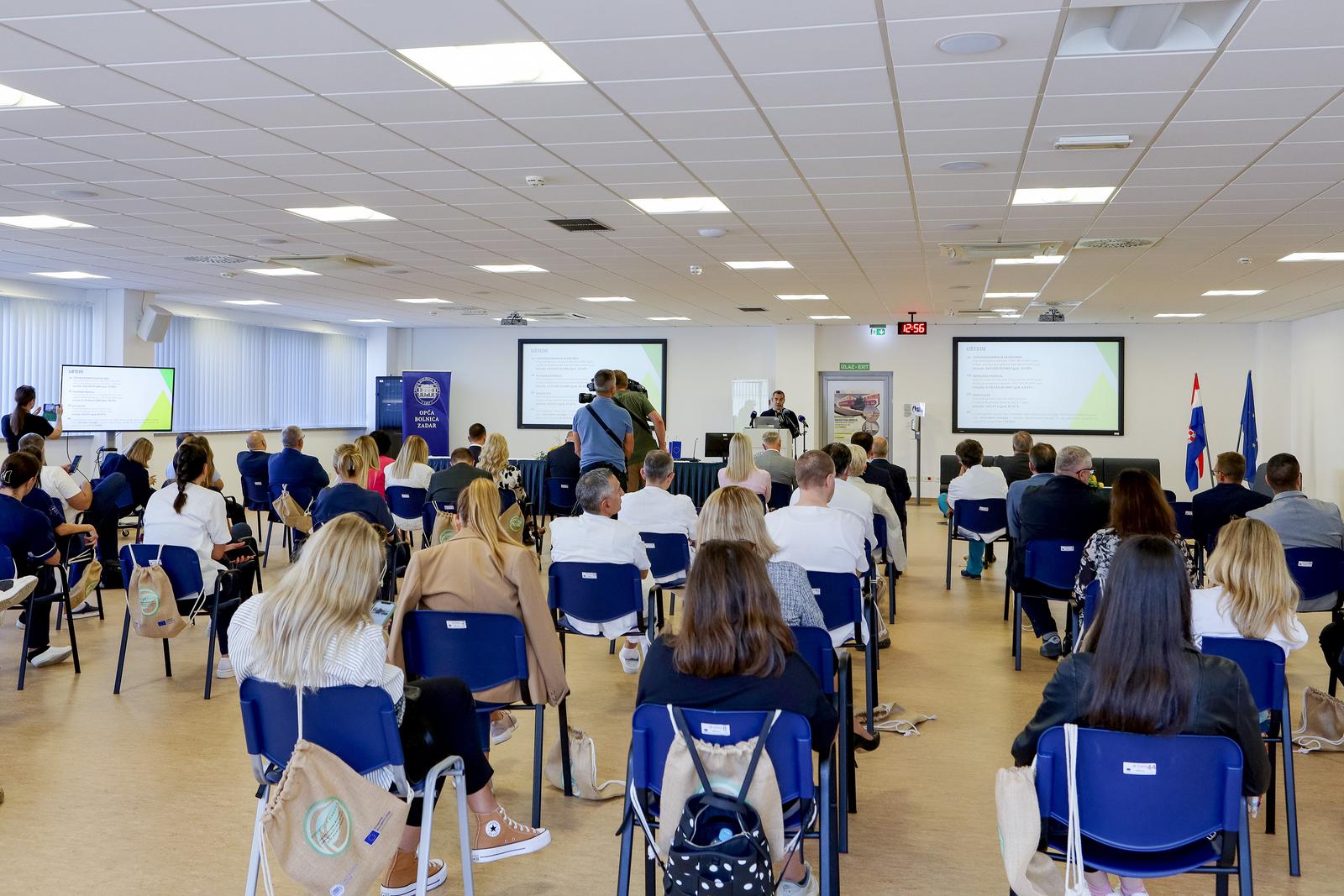 Početna konferencija projekta “Energetska obnova zgrade interne medicine, ginekologije i pedijatrije OB Zadar”