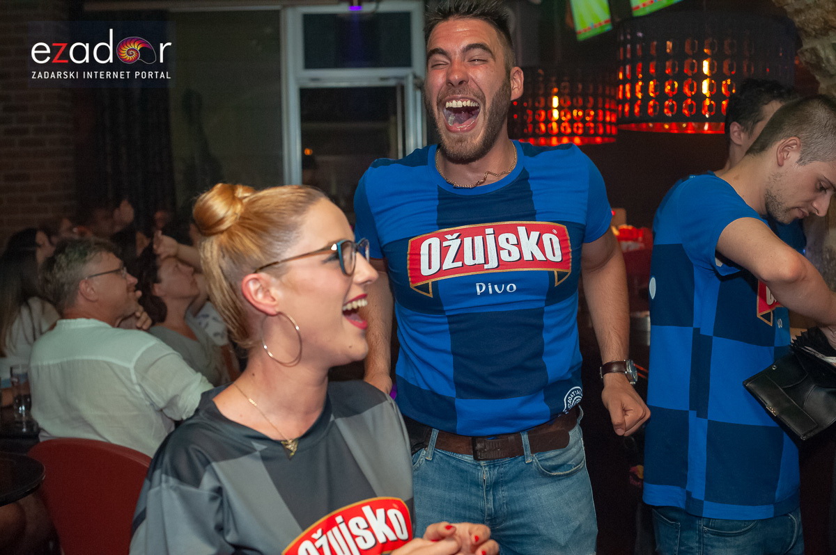 Zadar je gorio: Velika fešta nakon plasmana Vatrenih u finale Svjetskog prvenstva