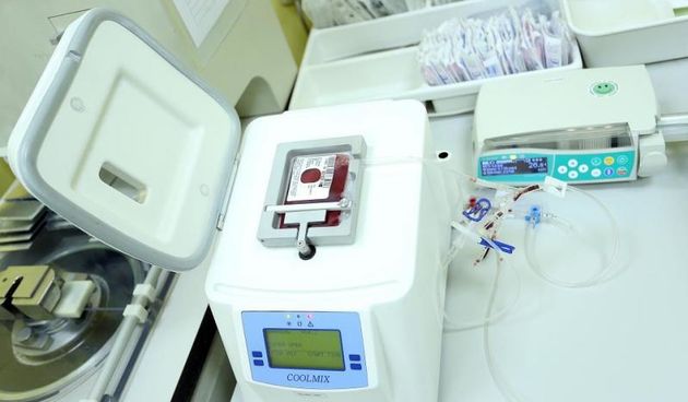 Zagreb – KBC Rebro, Banka krvi iz pupkovine Ana Rukavina na Zavodu za transfuzijsku medicinu i stanicnu terapiju. Photo: Goran Stanzl/PIXSELL