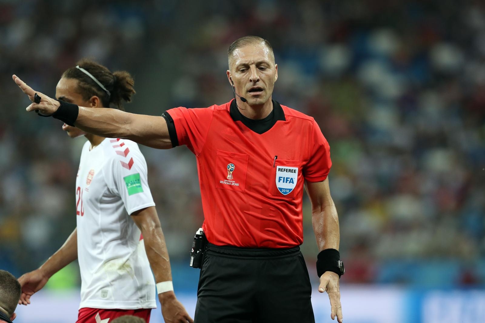 Niznji Novgorod, Rusija – Svjetsko nogometno prvenstvo 2018., osmina finala, Hrvatska – Danska 4-3 (1-1, 1-1).