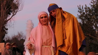 U Diklu kod bunara upriličene žive jaslice U Diklu kod bunara upriličene žive jaslice