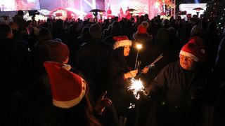 Spektakularni doček Nove 2017. godiner u Viru