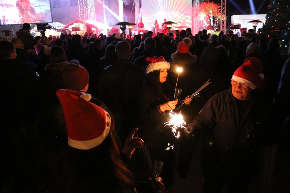 Spektakularni doček Nove 2017. godiner u Viru