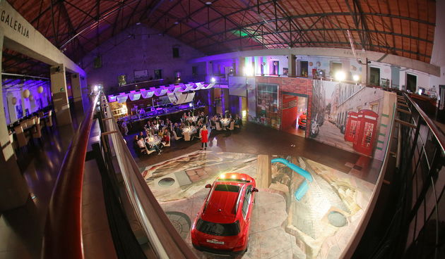 Premijera Chevrolet Trax 3D umjetničke kreacija u Arsenalu