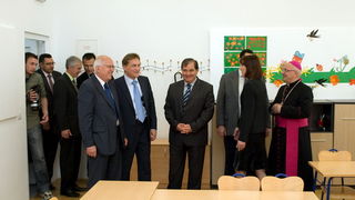 Svecano otvaranje obnovljene osnovne skole Kruno Krstic u Arbanasima