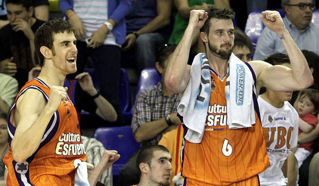 Slavlje igrača Valencije, foto: acb.com