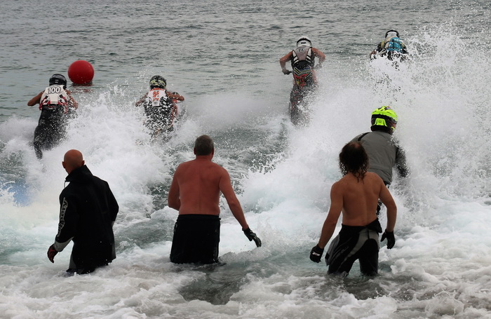 Plaža Jadro u Viru: Finalni dan posljednje utrke Alpe Adria Jet Ski Toura 2016. Foto: Kažimir Škrbić/Virski list