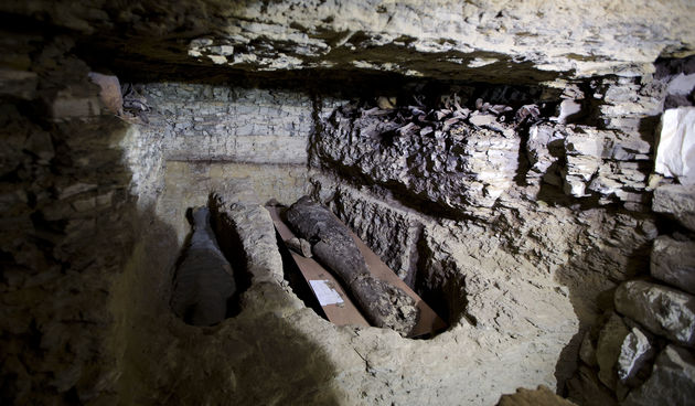 sarkofag, ilustracija