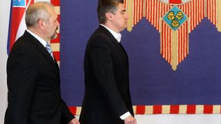 Predsjednica RH primila predstavnike Domoljubne koalicije i Hrvatska raste na konzultacije. Foto: Goran Stanzl/PIXSELL