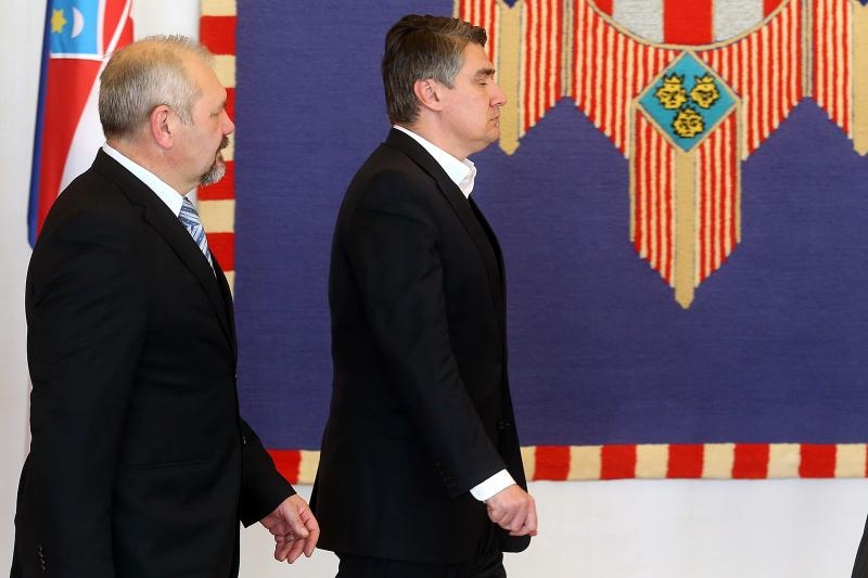 Predsjednica RH primila predstavnike Domoljubne koalicije i Hrvatska raste na konzultacije. Foto: Goran Stanzl/PIXSELL