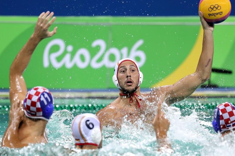 Olimpijske igre 2016., vaterpolo, skupina B, 3. kolo, utakmica Hrvatska – Španjolska 4-9. Photo: Igor Kralj/PIXSELL