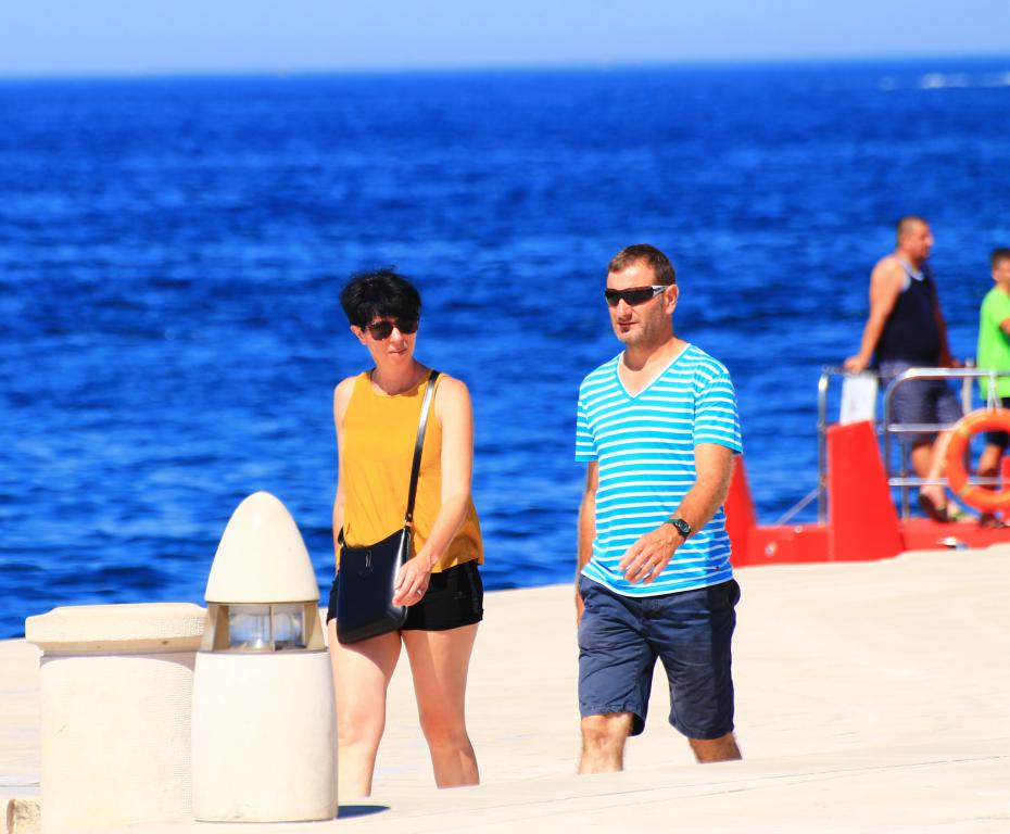 Đir po zadarskoj rivi 25. kolovoza 2016.