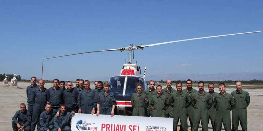 93. ZB Zemunik promotor utrke “Wings for life”, foto: OSRH 93. ZB Zemunik promotor utrke “Wings for life”, foto: OSRH