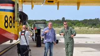 Ekipa tv showa “The Grand Tour” snimala u Zrakoplovnoj bazi u Zemuniku