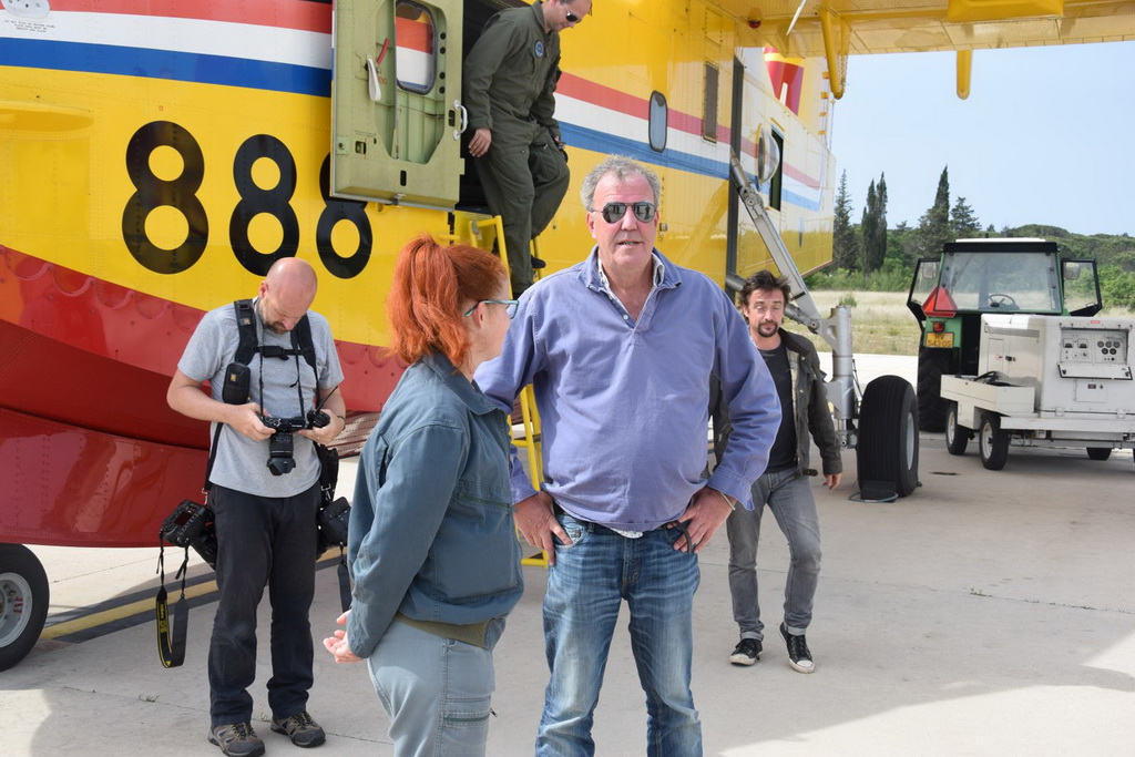 Ekipa tv showa “The Grand Tour” snimala u Zrakoplovnoj bazi u Zemuniku