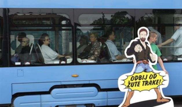 Chuck Norris u Zagrebu: Odbij od žute trake, foto: Nenad Dugi/CROPIX