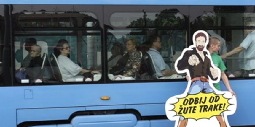 Chuck Norris u Zagrebu: Odbij od žute trake, foto: Nenad Dugi/CROPIX Chuck Norris u Zagrebu: Odbij od žute trake, foto: Nenad Dugi/CROPIX