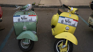 Vespaši zauzeli Biograd, foto: Vinko Pešić