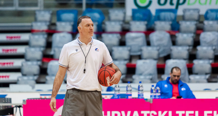 Trening košarkaša KK Zadar Trening košarkaša KK Zadar