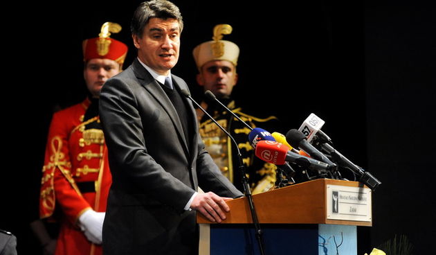 Zadar, 220113
Obiljezavanje 20 godina VRA Maslenica. Proslavu akcije Maslenica u Zadru je pratio kompletan drzavni vrh: predsjednik Josipovic, premijer Milanovic, predsjednik Sabora Leko i ministri. Prisutan je bio i general Ante Gotovina. Jutros su poloz