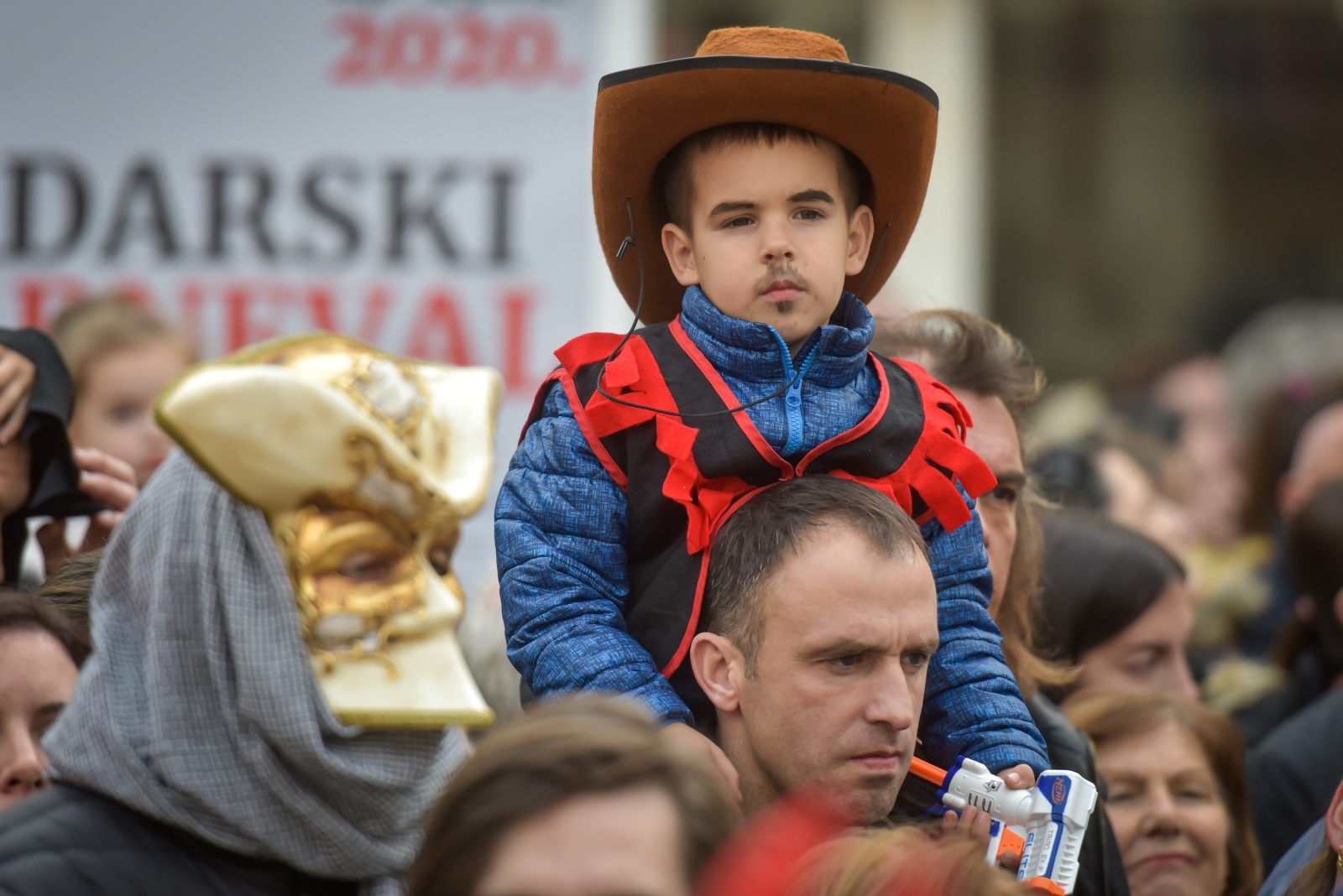 Zadarski Karneval 2020.: Povorka maskiranih skupina