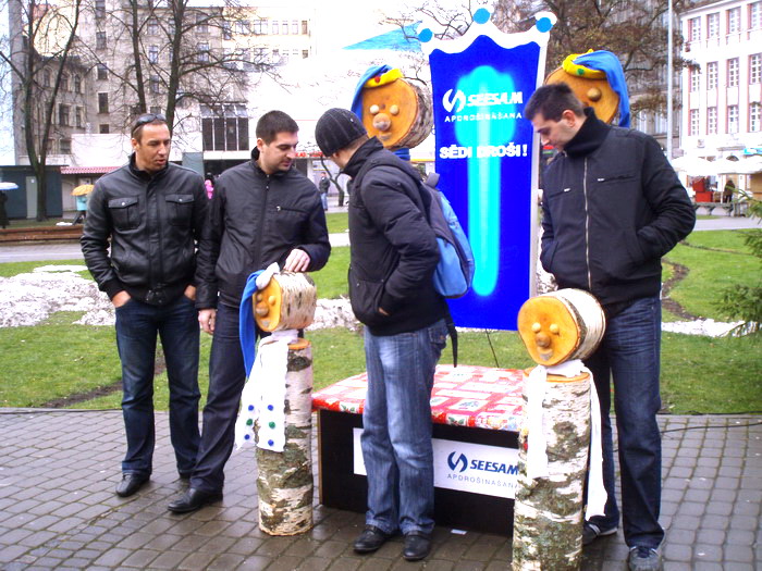 Zadrani u Rigi, 1. prosinca 2008.